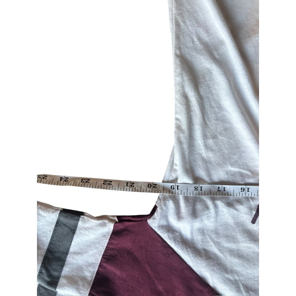 Pressbox MSU Women's White & Burgundy Shirt - Picture 5 of 6